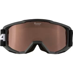 Alpina Piney Skibrille Black/Orange Kinder -Snowboard Ausrüstung Geschäft alpina piney A7268 431 02 gross