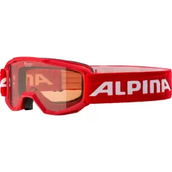 Alpina Piney Snowboardbrille Red/Orange Kinder