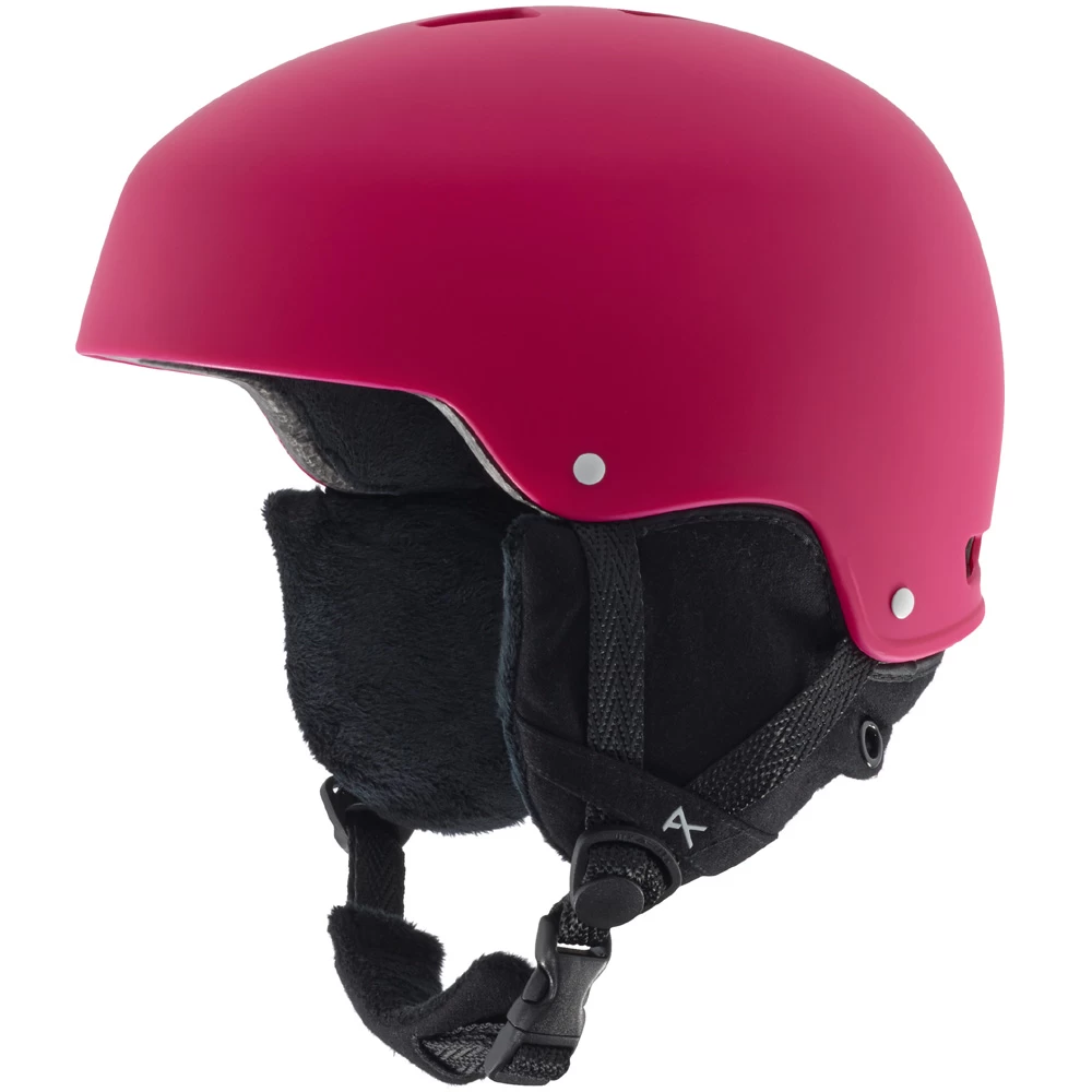 Anon Lynx Skihelm Strawberry Red Damen 4 Anon Lynx Skihelm Strawberry Red Damen - Image 4