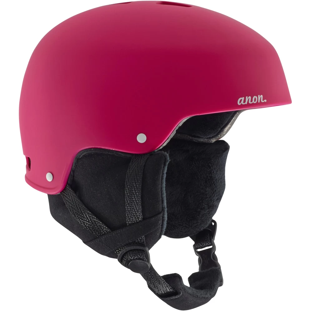 Anon Lynx Skihelm Strawberry Red Damen 1 Anon Lynx Skihelm Strawberry Red Damen
