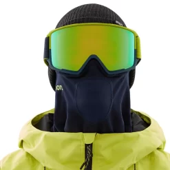 Anon M3 MFI With Spare Snowboardbrille Mit Zubehör Blue Split/Perceive Variable Green/Pink Herren -Snowboard Ausrüstung Geschäft anon m3 mfi blue split 19174104 400 03 gross