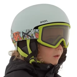 Anon Rime 3 Skihelm Bot Blue Kinder -Snowboard Ausrüstung Geschäft anon rime 3 bot blue 21521101 401 03 gross