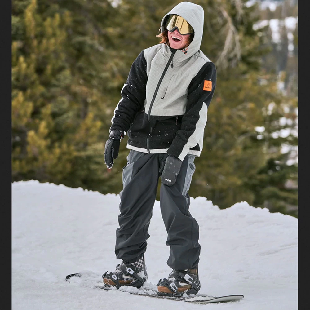 Bataleon Super Fleece Mid Layer Black/Gray Herren 5 Bataleon Super Fleece Mid Layer Black/Gray Herren - Image 5