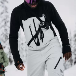 Burton [ak] Gore-Tex Cyclic Bib Snowboardhose Gray Cloud Herren -Snowboard Ausrüstung Geschäft burton ak gore cyclic bib pant 22060102020 05 grossLokXrp2huSOyn