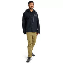 Burton [ak] Gore-Tex 2L Surgence Shelljacke True Black Herren -Snowboard Ausrüstung Geschäft burton ak gore surgence 2l jacket 21606104001 07 gross