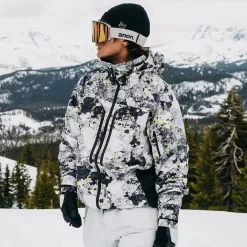 Burton [ak] Gore-Tex Swash Snowboardjacke Limeade Lichen Herren -Snowboard Ausrüstung Geschäft burton ak gore swash jacket 10001109964 01 gross