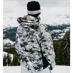 Burton [ak] Gore-Tex Swash Snowboardjacke Limeade Lichen Herren -Snowboard Ausrüstung Geschäft burton ak gore swash jacket 10001109964 02 gross