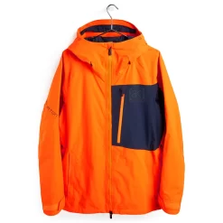 Burton [ak] Gore-Tex Cyclic Schneejacke Clownfish Orange/Dress Blue Herren -Snowboard Ausrüstung Geschäft burton ak gore tex cyclic jacket 10002108802 07 gross