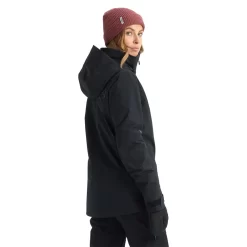 Burton [ak] Gore-Tex Embark Schneejacke True Black Damen -Snowboard Ausrüstung Geschäft burton ak gore tex embark jacket 10010106001 03 gross