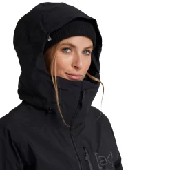 Burton [ak] Gore-Tex Upshift Wintersportjacke True Black Damen -Snowboard Ausrüstung Geschäft burton ak gore tex upshift jacket 21282101001 02 gross