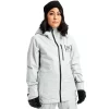 Burton [ak] Gore-Tex Upshift Winterjacke Solution Dyed Light Gray Damen