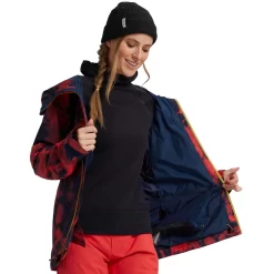 Burton [ak] Gore-Tex Upshift Schneejacke Hibiscus Pink Cloud Marble Damen -Snowboard Ausrüstung Geschäft burton ak gore tex upshift jacket 21282101960 03 gross3o4NAfb6xGHn3