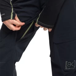 Burton [ak] Gore-Tex Summit Insulated Funktionshose True Black Damen -Snowboard Ausrüstung Geschäft burton ak summit insulated true black 20496101 001 04 gross