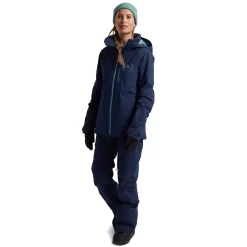 Burton [ak] Gore-Tex Embark Snowboardjacke Dress Blue Damen -Snowboard Ausrüstung Geschäft burton gore tex embark jacket 10010107400 04 grossbTqvvBZKye6z3