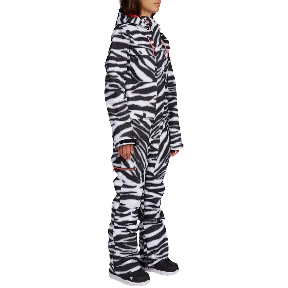 DC Vanguard Jumpsuit Schneeanzug Zebra White Damen 3 DC Vanguard Jumpsuit Schneeanzug Zebra White Damen - Image 3