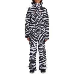 DC Vanguard Jumpsuit Schneeanzug Zebra White Damen