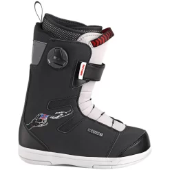 DeeLuxe Rough Diamond Softboots Black Kinder