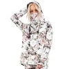 Eivy Boyfriends Fit Hoodie Top Mid Layer Bloom Damen