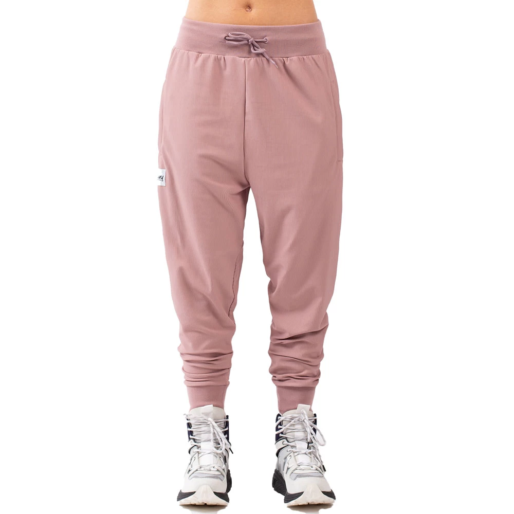 Eivy Harlem Rib Travel Haremshose Faded Woodrose Damen 1 Eivy Harlem Rib Travel Haremshose Faded Woodrose Damen