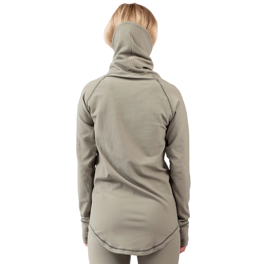 Eivy Icecold Gaiter Rib Funktionsshirt Faded Oak Damen 4 Eivy Icecold Gaiter Rib Funktionsshirt Faded Oak Damen - Image 4