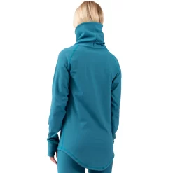 Eivy Icecold Rib Langarmshirt Deep Sea Damen -Snowboard Ausrüstung Geschäft eivy icecold rib top 6221190208 6071 02 gross