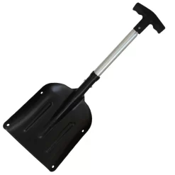 Elfgen Snow Shovel Schneeschaufel Black Silver Damen, Herren