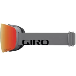 Giro Contour Skibrille Grey Wordmark/Vivid Ember Vivid Infrared Damen, Herren -Snowboard Ausrüstung Geschäft giro contour grey wordmark 300098005 02 gross