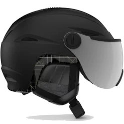 Giro Essence MIPS Snowboardhelm Matte Black/Silver Flash Damen -Snowboard Ausrüstung Geschäft giro essence mips 2401330xx black silver flash 03 grossQgvTrfEXzuAwc
