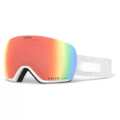 Giro Lusi Schneebrille White Flake/Vivid Pink+Vivid Infrared Damen