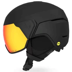 Giro Orbit Spherical MIPS Schneehelm Mit Visier Matte Black/Vivid Ember Damen, Herren