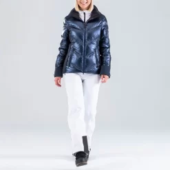 Head Frost Daunenjacke Blue Damen -Snowboard Ausrüstung Geschäft head frost jacket women 824012 xxde 04 gross