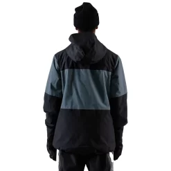 Jones Mountain Surf Skijacke Ash Blue Herren -Snowboard Ausrüstung Geschäft jones mountain surfer jacket J23jkmts ash blue 04 gross