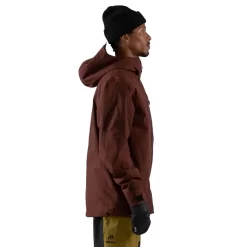 Jones Mountain Surf Schneejacke Vulcan Red Herren -Snowboard Ausrüstung Geschäft jones mountain surfer jacket J23jkmts vulcan red 02 gross