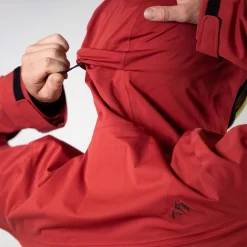 Jones Peak Bagger Skijacke Safety Red Herren -Snowboard Ausrüstung Geschäft jones peak bagger jacket safety red 03 gross