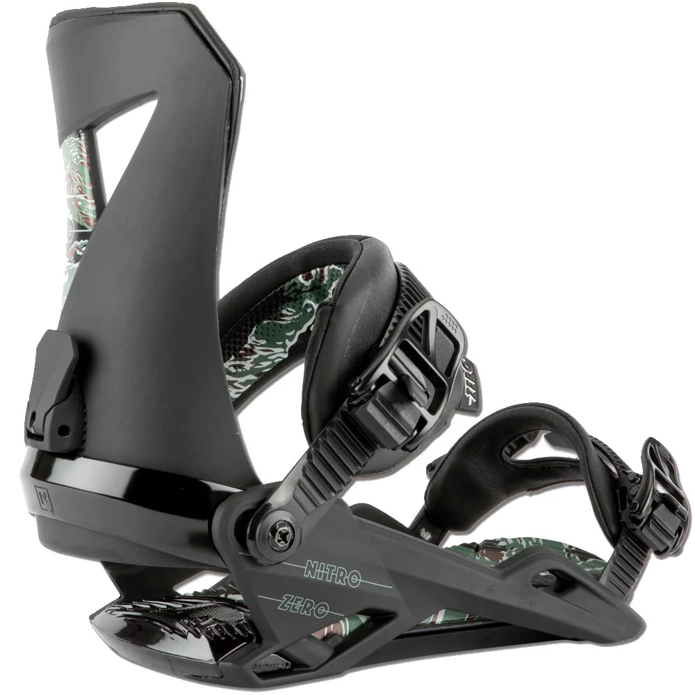 Nitro Zero Freestyle-Sonboardbindung Black Camo Herren 2 Nitro Zero Freestyle-Sonboardbindung Black Camo Herren - Image 2
