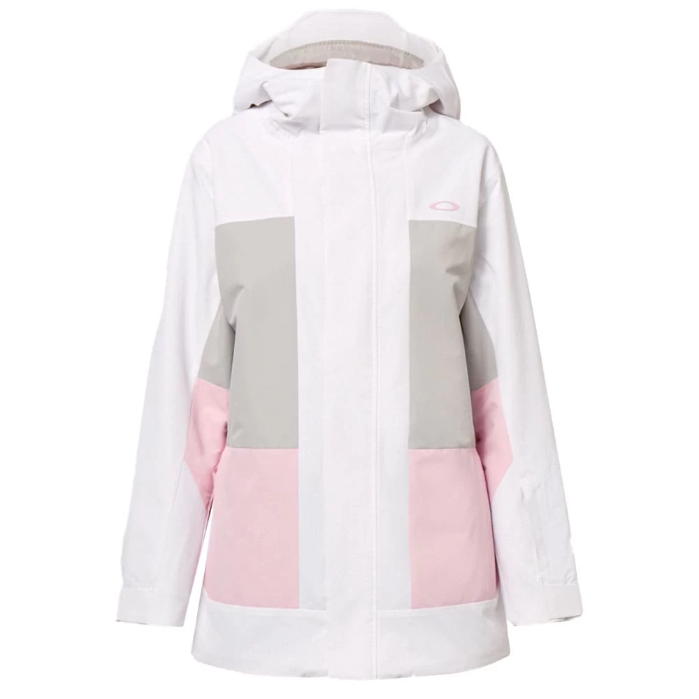 Oakley Beaufort RC Insulated Snowboardjacke White/Lunar Rock/Pink Flower Damen 6 Oakley Beaufort RC Insulated Snowboardjacke White/Lunar Rock/Pink Flower Damen - Image 6