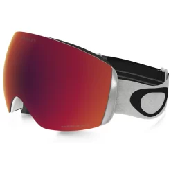 Oakley Flight Deck Skibrille Matte White/Prizm Snow Torch Iridium Damen, Herren