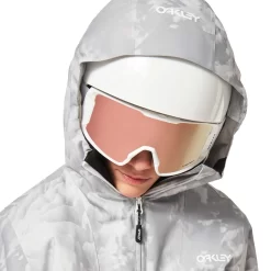 Oakley Holly Skijacke Grey Mountain Damen -Snowboard Ausrüstung Geschäft oakley holly foa500124 9m1 grey 03 gross