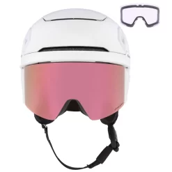 Oakley MOD7 Visier-Skihelm White/Prizm Rose Gold Iridium Damen, Herren -Snowboard Ausrüstung Geschäft oakley mod7 fos900642 9rz white 02 gross