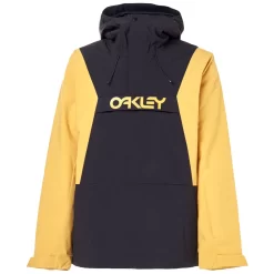 Oakley TNP Insulated Anorak Skiwindbreaker Blackout/Pure Gold Herren -Snowboard Ausrüstung Geschäft oakley tnp insulated foa400930 9ei 05 gross