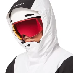Oakley TNP TBT Insulated Snowboardjacke White/Blackout Herren -Snowboard Ausrüstung Geschäft oakley tnp tbt foa403652 10f white 02 gross