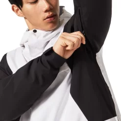 Oakley TNP TBT Insulated Snowboardjacke White/Blackout Herren -Snowboard Ausrüstung Geschäft oakley tnp tbt foa403652 10f white 03 gross