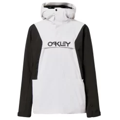 Oakley TNP TBT Insulated Snowboardjacke White/Blackout Herren -Snowboard Ausrüstung Geschäft oakley tnp tbt foa403652 10f white 04 gross