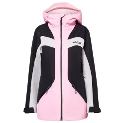 Oakley TNP TBT RC Insulated Skijacke Black/Lunar Rock/Pink Flower Damen -Snowboard Ausrüstung Geschäft oakley w tnp tbt rc insulated foa500319 9n9 06 grossgFgWgzgFc6kd8