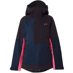 Oakley Camellia Shell Skijacke Black/Blue Damen