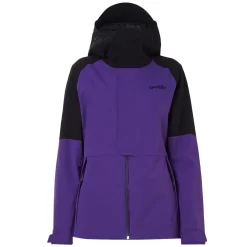 Oakley Camellia Insulated Skijacke Blackout/Deep Violet Damen -Snowboard Ausrüstung Geschäft oaykley camellia insulated foa500011 9eg 05 gross