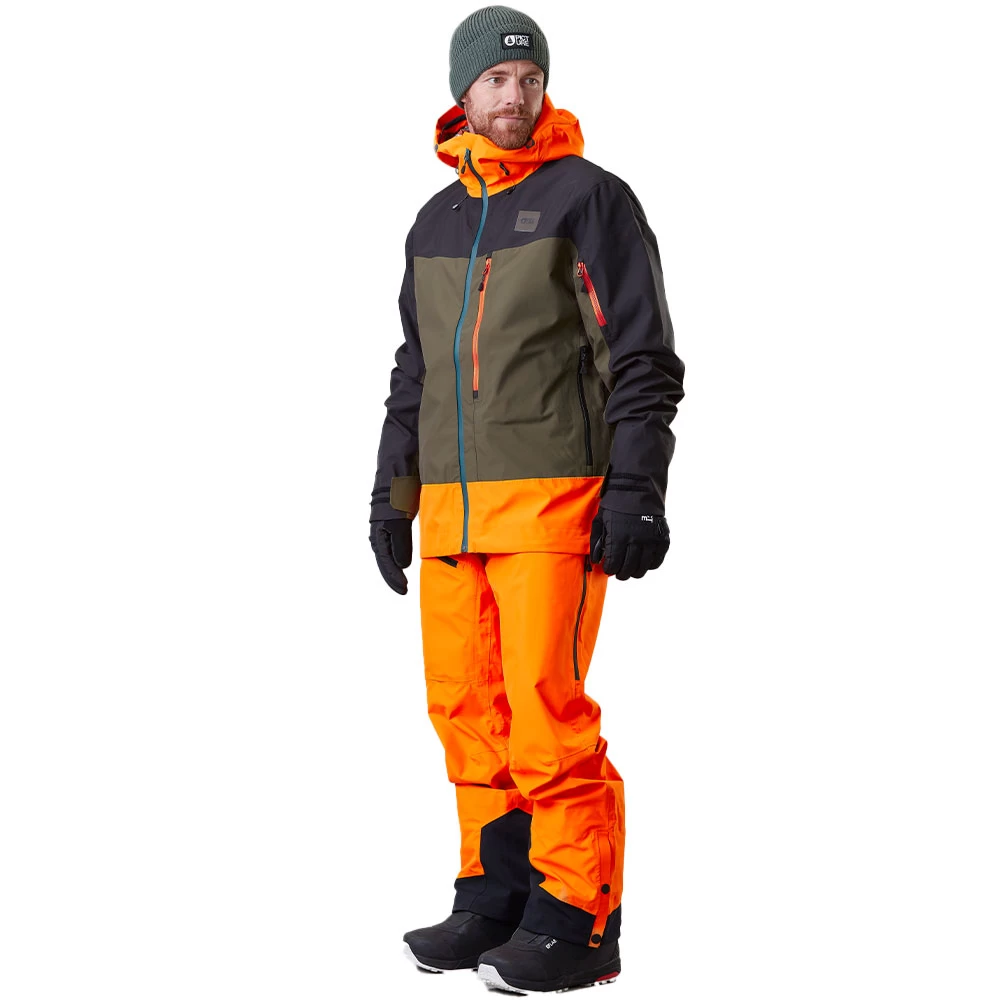 Picture Broader 3L Funktionsjacke Dark Army Green Herren 2 Picture Broader 3L Funktionsjacke Dark Army Green Herren - Image 2