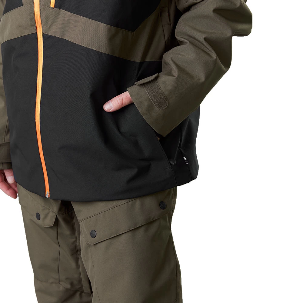 Picture Kory Snowboardjacke Dark Army Green Herren 6 Picture Kory Snowboardjacke Dark Army Green Herren - Image 6