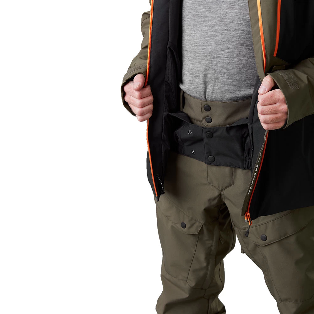 Picture Kory Snowboardjacke Dark Army Green Herren 7 Picture Kory Snowboardjacke Dark Army Green Herren - Image 7