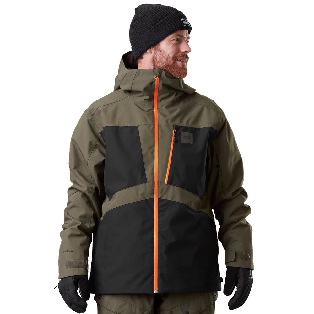 Picture Kory Snowboardjacke Dark Army Green Herren 1 Picture Kory Snowboardjacke Dark Army Green Herren